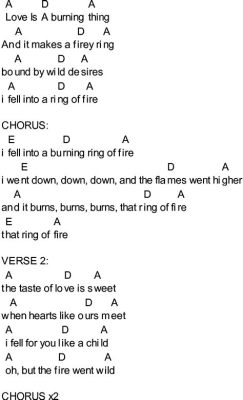  Ring of Fire -  เพลง Country ที่ลุกไหม้ด้วยความรักและความหึงหวงที่รุนแรง